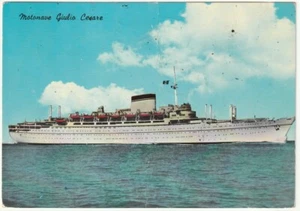 MOTONAVE GIULIO CESARE - VIAGG. 1970 -8355- - Imagen 1 de 1