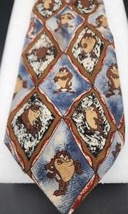Looney Tunes Taz Tasmanian Devil Warner Bros  Mens Tie 3.5 X 58” - Picture 1 of 4