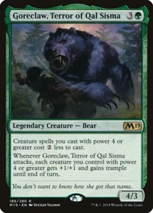 MTG Goreclaw, Terror of Qal Sisma Core Set 2019 RARE Magic the Gathering NM/M - Picture 1 of 1