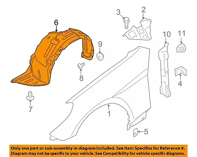 Оригинальная правая накладка на крыло купе HYUNDAI 10-16 Genesis 868122M500 - Изображение 1 из 2