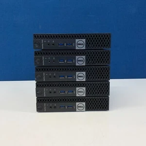 Job Lot x 5 Dell OptiPlex 7040 Mini PC, i5-7500T CPU, 4GB RAM, NO HDD - Picture 1 of 6