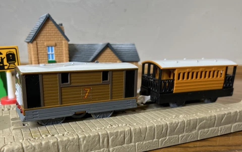 Thomas & Friends TrackMaster Toby and Henrietta Motorized Train Tram Engine Cover