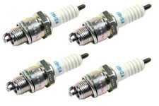 Spark plug set of 4 pieces NGK BR8HSA for ATU Baotian Benelli CPI Daelim Explorer and much more