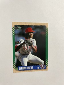 1995 Score Baseball Card #6 Esteban Beltre Texas Rangers