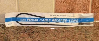 RARE!! ASHAI PENTAX CABLE RELEASE - LONG MODEL II.  AUTOMATIC LOCK. 20" REDUCED! - Image 1 of 2