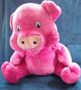 *2350* Large Pink pig - Elka - plush - 55cm - so cute! - Picture 1 of 4