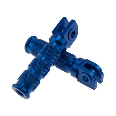 Barra de reposapiés deportiva delantera azul para Yamaha YZF R1 R6 R3 Foto 1 de 3