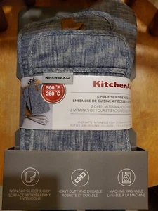 Kitchen Aid 4-piece Silicone Kitchen Set New in Package - Bild 1 von 9