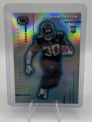 James Robinson 2020 Panini Chronicles Dynagon Rookies Silver Prizm Card# D-16 - Image 1 of 2