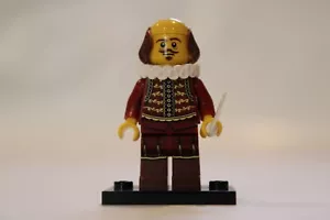Lego Collectable Minifigure: William Shakespeare, The Lego Movie (tlm008) Missin - Picture 1 of 1