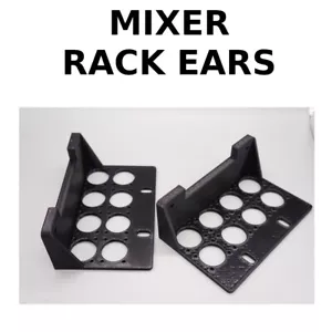 Rack Ohren (2-Pack) für Behringer Digital Mixer XR16 XR18 SD18 Midas MR16 MR18 - Bild 1 von 9