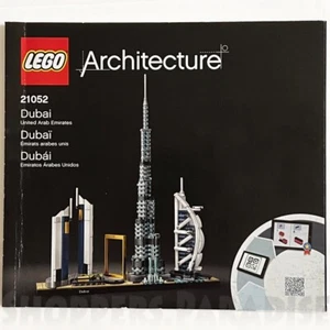 Lego Architecture Dubai 21052 Instruction Manual .. Book Only - Picture 1 of 2