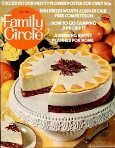 Family Circle (UK) - May 1973 - 1970s British home/cookery magazine - Picture 1 of 3