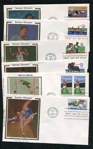 1790, 1791-1794, C97 Summer Olympics Colorano First Day Cover Set 1979 - Picture 1 of 2