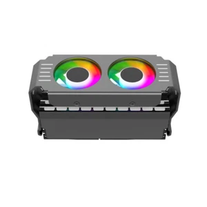 Cooler Cooling Fan Ram Memory Cooler with Dual 120MM 1000-4500+RPM ARGB - Photo 1/11