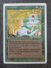 Verduran Enchantress - LP - Magic the Gathering MTG - Revised Edition M-208