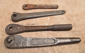 Rare Walden 916 1/2" drive ratchet Huskey Cornwell 1/2" mechanic tool lot - Picture 1 of 9