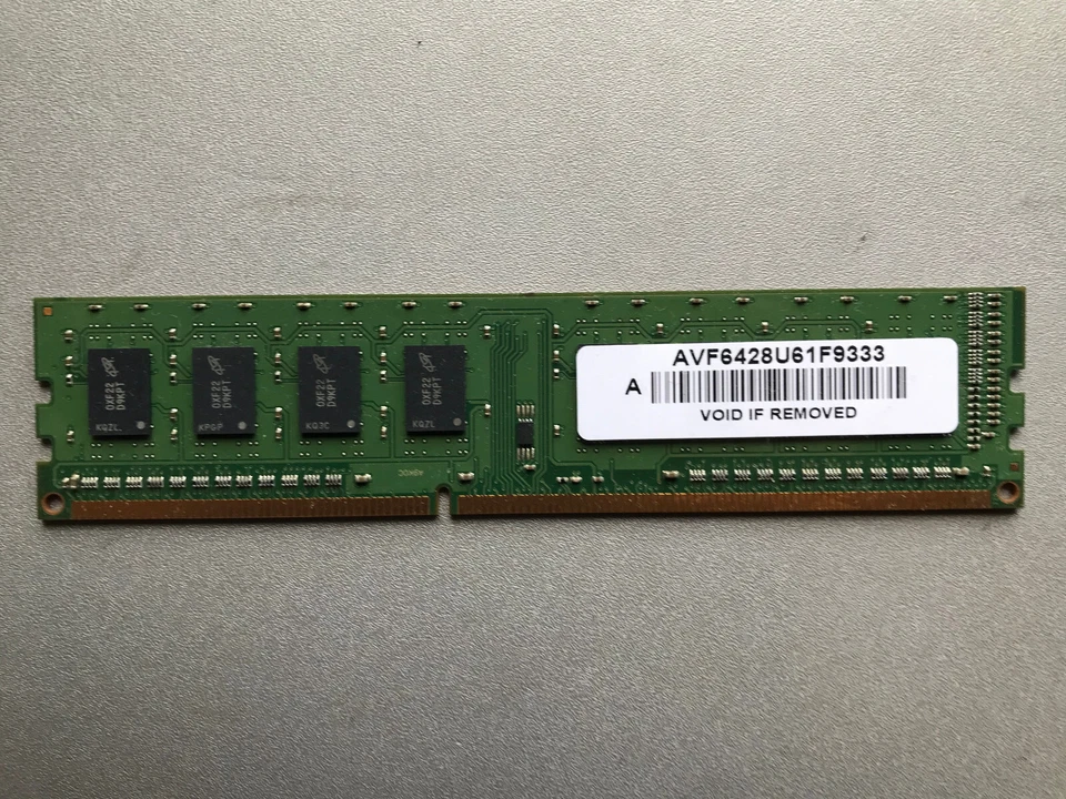 Avant 4GB (1-Stick) PC3-10600 DDR3 1333 Desktop Memory AVF6428U61F9333 - Image 1 of 1