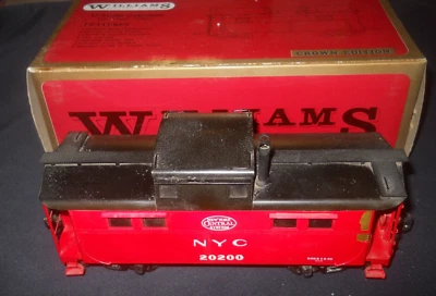 Williams O 3Rail Brass Crown Edition NYC Caboose #20200 - Image 1 of 3