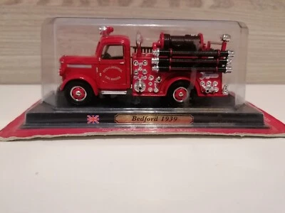 DEL PRADO BEDFORD 1939 CAMION VIGILI DEL FUOCO POMPIERS 1 / 43 EDICOLA - Immagine 1 di 4