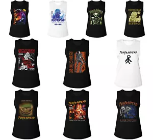 Pre-Sell Pumpkinhead Horror Movie Licensed Women's Muscle Tank Top Shirt - Picture 1 of 11