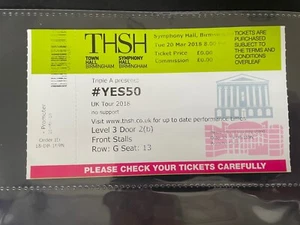 Yes Ticket 2018 - Imagen 1 de 1