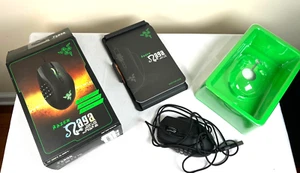RAZER Naga RZ01-01040100-R3U1 Gamer Expert MMO Black/Green Mouse with Box - Picture 1 of 10