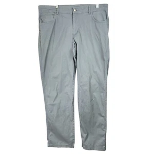 Pantalone chino Columbia uomo regular fit grigio 36W x 32L misto cotone abbigliamento casual - Foto 1 di 15