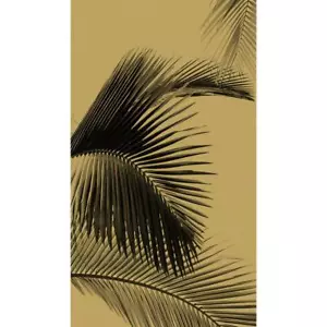 101292098 - Moonlight Palm Tree Yellow Casadeco Wallpaper Mural - Picture 1 of 2