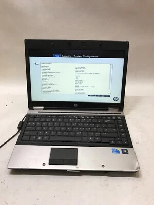 HP EliteBook 8440p 14" Laptop Intel Core i5 4GB RAM NO HDD/OS Boots to BIOS - DW - Image 1 of 4