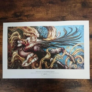 Seb McKinnon Rebecca Guay collab Art print The Poet and The Faerie Queen signed - Picture 1 of 9