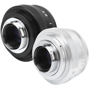 35mm F1.6 C Mount Large Aperture Manual Fixed Focus Portrait Camera Lens Acc DOB - Picture 1 of 13