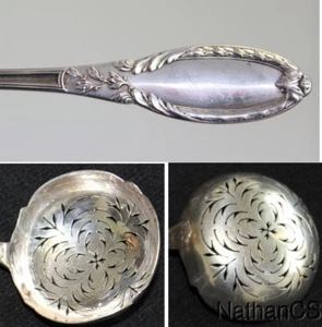 Antique Sterling Silver Sugar Sifter 1857-1897 E. Puiforcat, Excellent, Pristine - Picture 1 of 1