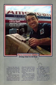 1980 American Airlines Thomas Joyce Great Vintage Print AD Historical (870) - Picture 1 of 1