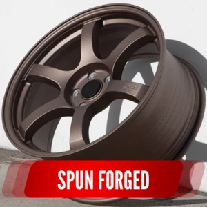 CIRCUIT CSF1 19x8.5 5x114.3 +38 MATTE BRONZE SPUN FORGED WHEELS (SET OF 4) - Picture 1 of 12