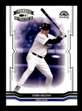 2005 Baseball Donruss Throwback Threads Todd Helton Colorado Rockies #167