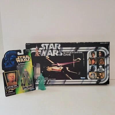 Retro Star Wars Escape From Death Star Board Game-2018 (With Tarkin & Force Ben) Foto 1 de 4
