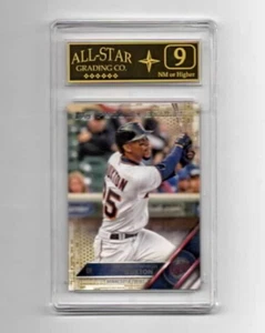 Byron Buxton 2016 Topps Future Stars #528 SERIAL #490/2016 FOIL GRADED ASG "9" - Picture 1 of 2