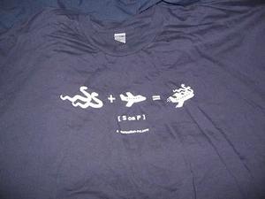 SNAKES ON A PLANE t-shirts from Damnation Inc. size 2X only NEW - Picture 1 of 1