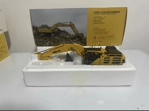 1/35 Scale SDLG E6395H Hydraulic Excavator Diecast Model Collection Toy Gift - Picture 1 of 7