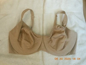 U - CACIQUE / 42DDD / UNLINED FULL COV / NO PADDING BROWN 😁😁😁😁😁😁 - Picture 1 of 6