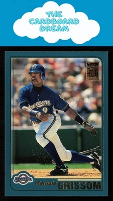 Marquis Grissom 2001 Topps #38 Milwaukee Brewers Baseball Card - Image 1 of 2