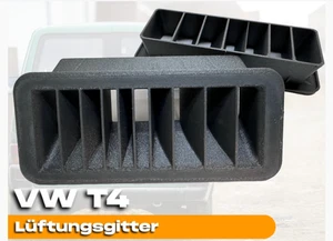 Lüftungsgitter Luftdusche Armaturenbrett passend  für VW T4, ABS, kein verformen - Bild 1 von 4