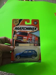 Matchbox 2001 #31 Cool Rides Blue BMW X5 50 Years Diecast Scale 1:64 - Picture 1 of 10