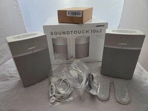 Bose Soundtouch 10 Bluetooth Multimedia-Lautsprecher - Weiß, 2 Stück - Bild 1 von 5