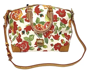 Borsa a tracolla Dooney & Bourke Rose Garden borsa a tracolla floreale nuova con etichette - Foto 1 di 17