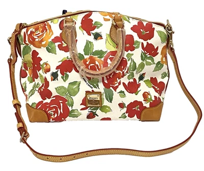 Dooney & Bourke Rose Garden Tote Floral Satchel Shoulder Bag Cross Body NWT - Image 1 of 4