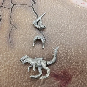 Dark Elf Knight Cold One Champion Metal - Warhammer Old World Elves Fantasy - Picture 1 of 6