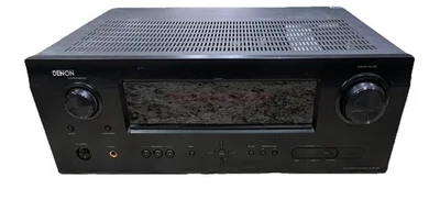 Denon AVR-591 AV Surround Receiver Black 5.1 Channel HDMI Home Theater Tested - Image 1 of 4