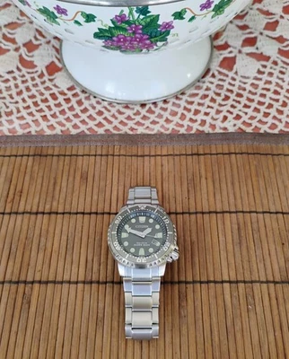 Часы дайверские мужские Citizen Eco-Drive Promaster серые 44 мм BN0167-50H - Изображение 1 из 4